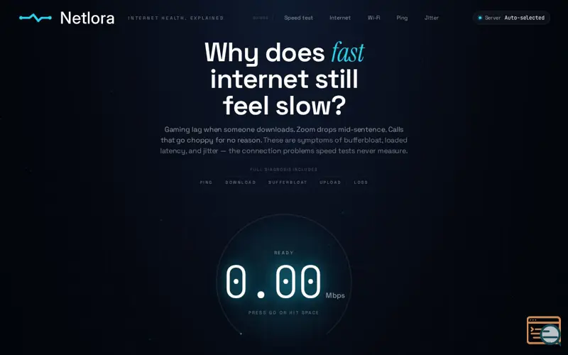 Screenshot of Getnetlora