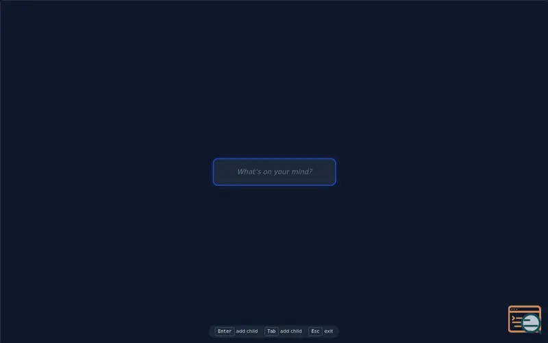 Screenshot of Sugumap | Mindmap Type at thinking speed