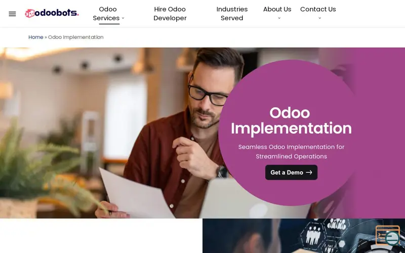 Screenshot of odoobots