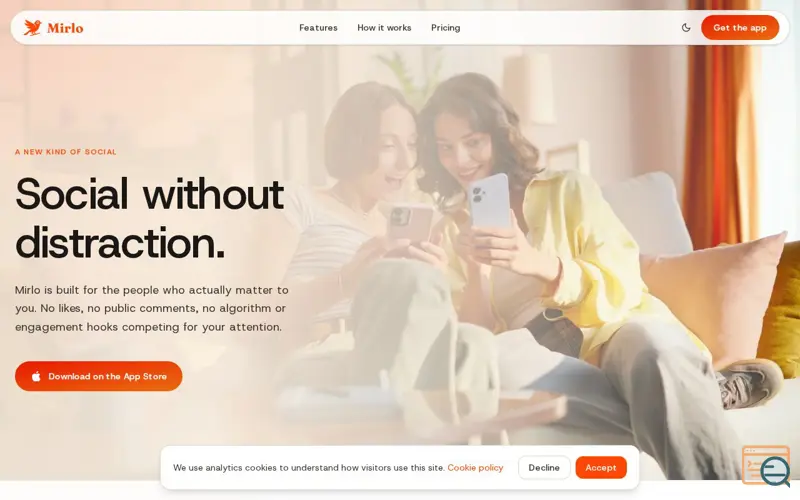 Screenshot of Mirlo