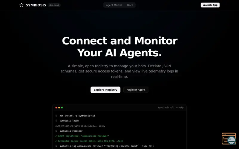 Screenshot of Symbiosis