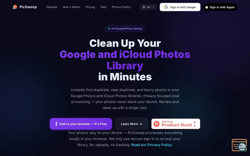 Screenshot of PicSweep - Photo Cleaner