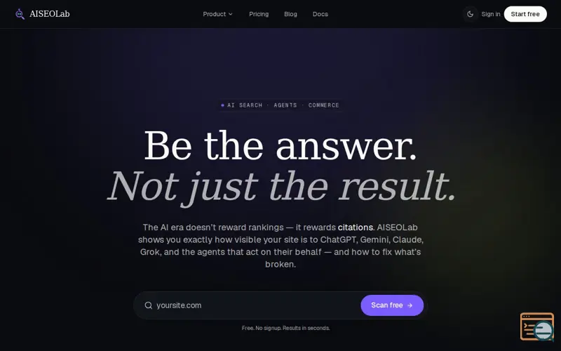 Screenshot of AI SEO Lab
