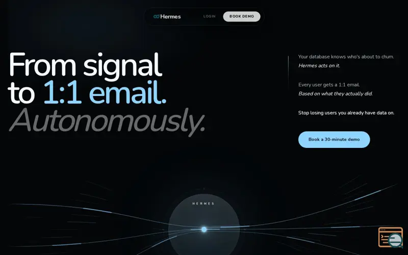 Screenshot of Hermes
