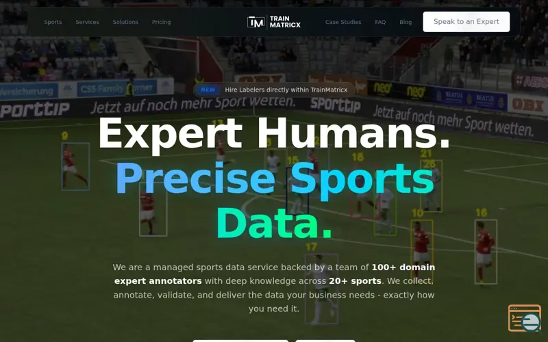 Screenshot of Train Matricx
