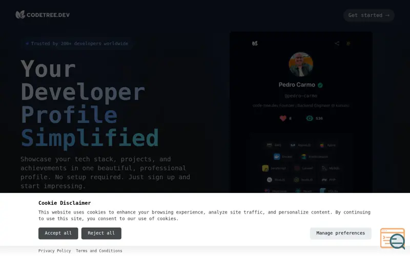 Screenshot of Code Tree, a launch using KEDA