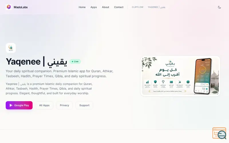 Screenshot of Yaqenee
