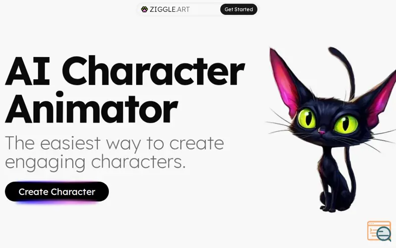 Screenshot of ZIGGLE.ART
