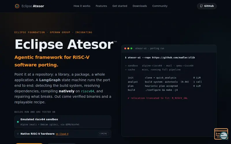 Screenshot of Eclipse Atesor™