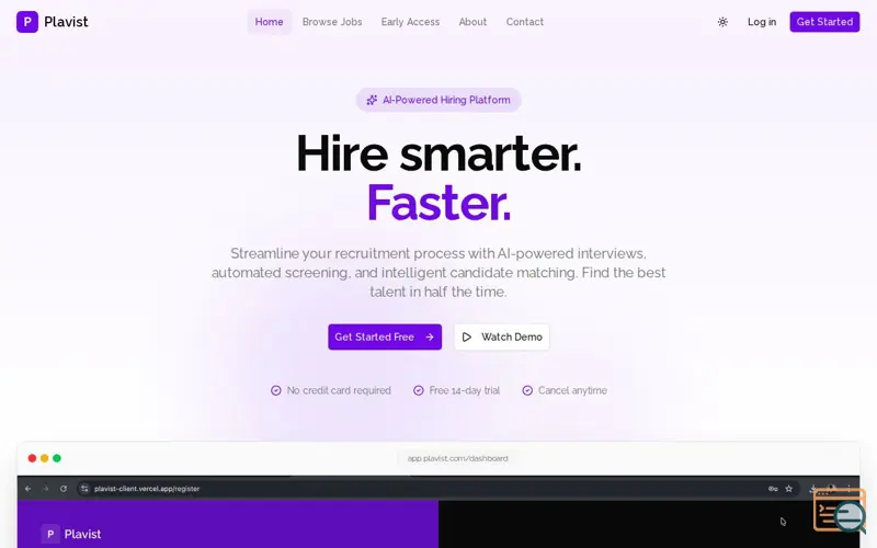Screenshot of Plavist