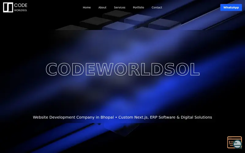 Screenshot of Code World Sol