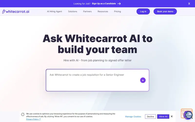 Screenshot of Whitecarrot