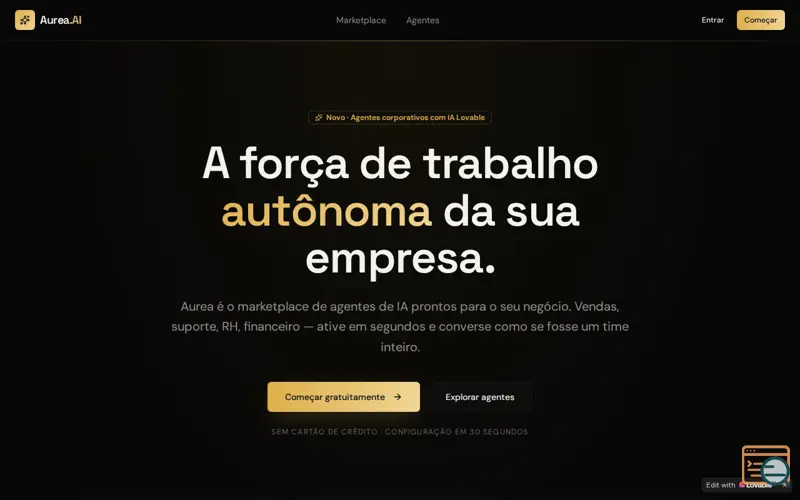 Screenshot of Aurea.IA