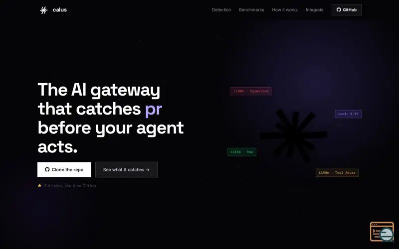 Screenshot of Calus