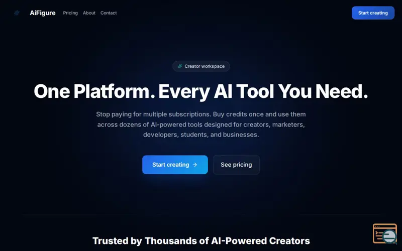 Screenshot of AiFigure
