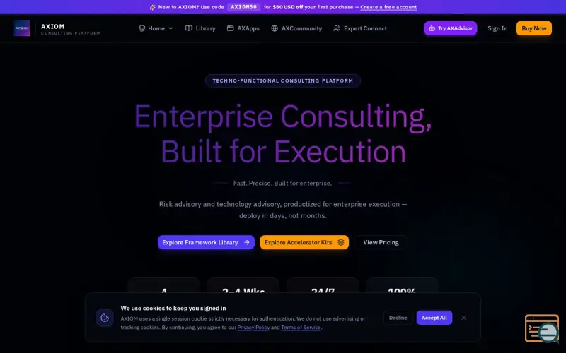 Screenshot of AXIOM by Asteriqx