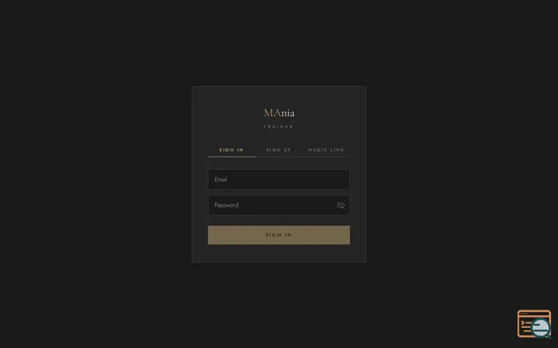 Screenshot of MAnia Trainer