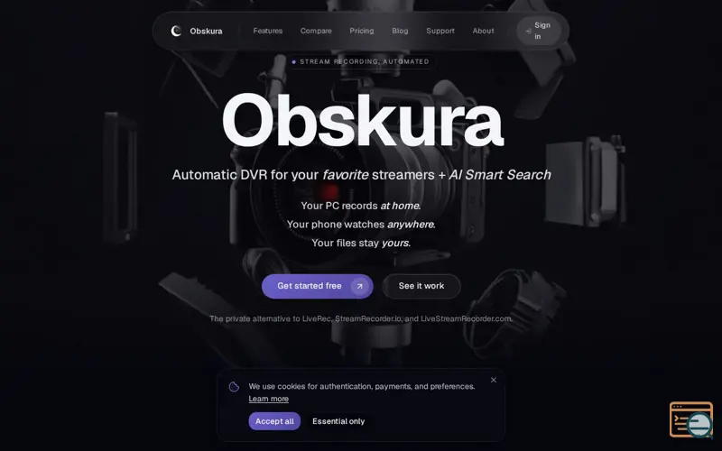 Screenshot of Obskura