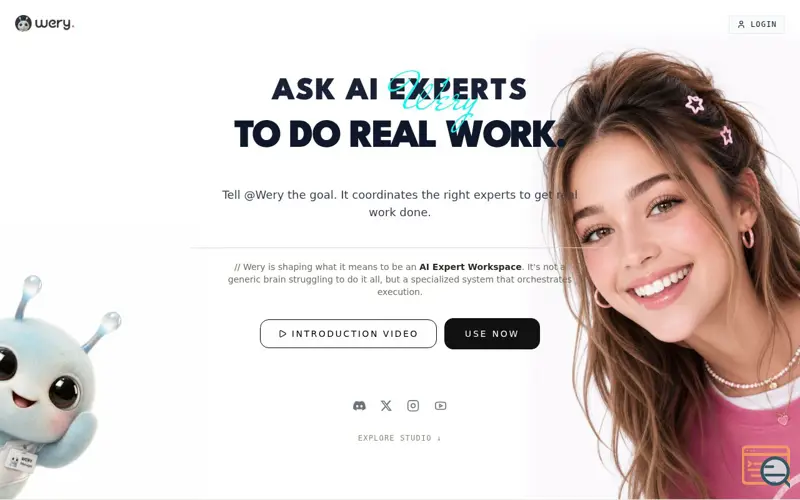 Screenshot of Wery.AI