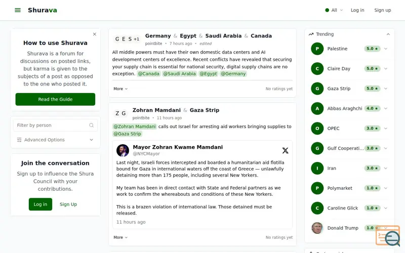 Screenshot of Shurava