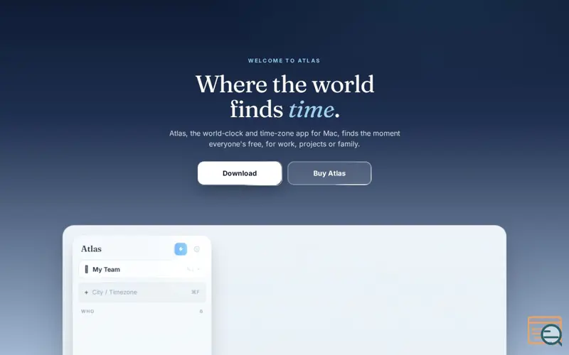 Screenshot of Atlas