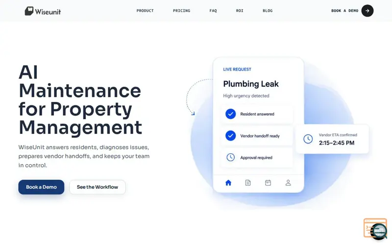 Screenshot of WiseUnit