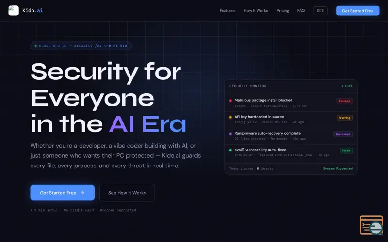 Screenshot of Kido.ai