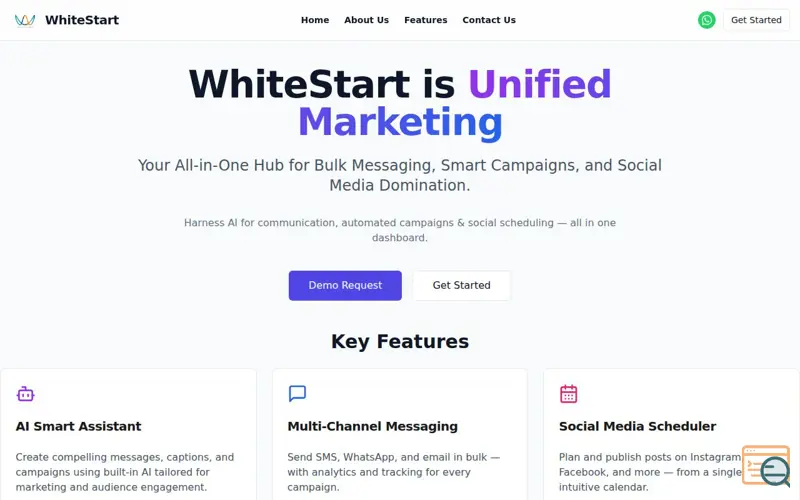 Screenshot of WhiteStart