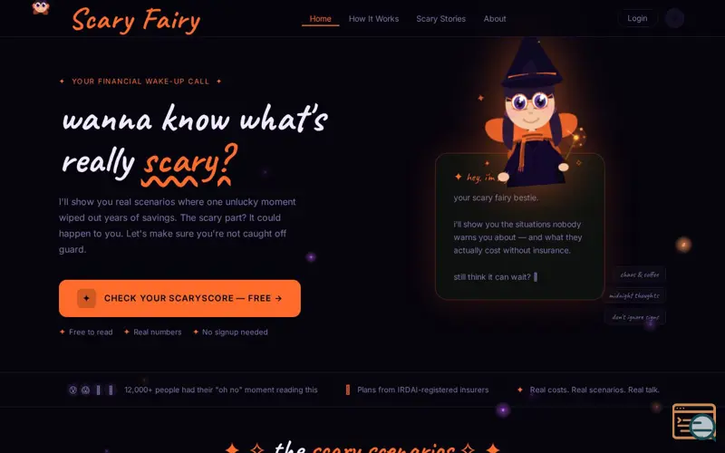 Screenshot of ScaryFairy-cover truths that'll haunt u