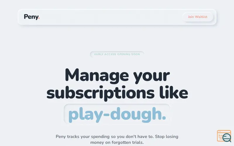 Screenshot of Peny