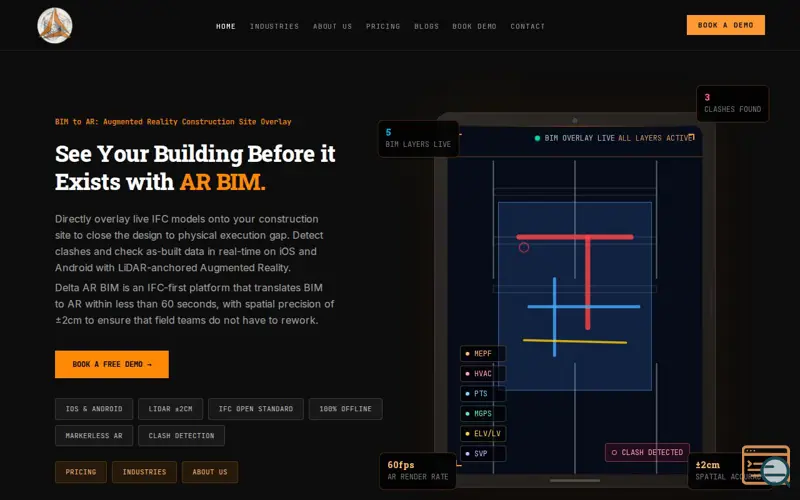Screenshot of DeltaARBIM