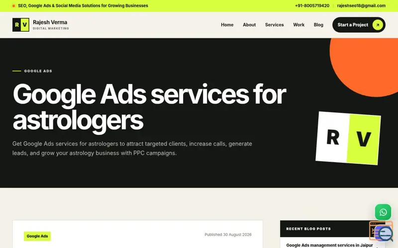 Screenshot of Best Digital Marketing In india