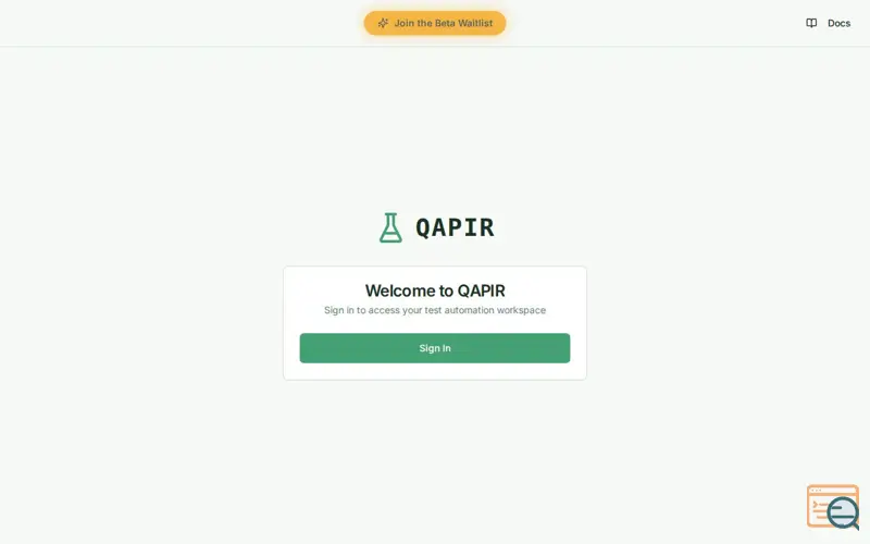 Screenshot of Qapir