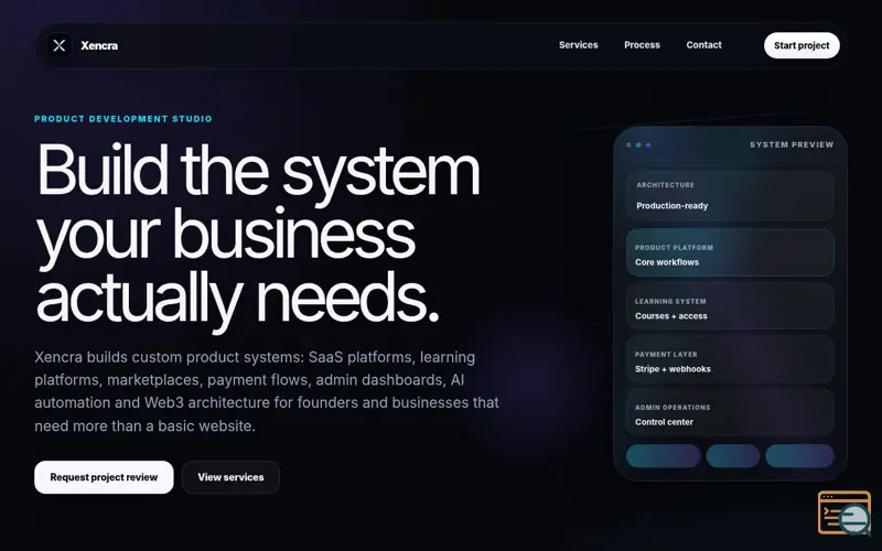 Screenshot of Xencra