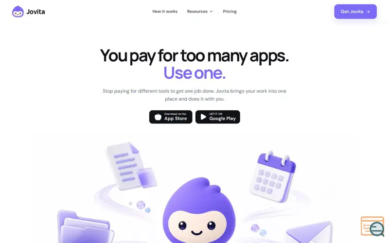 Screenshot of Jovita