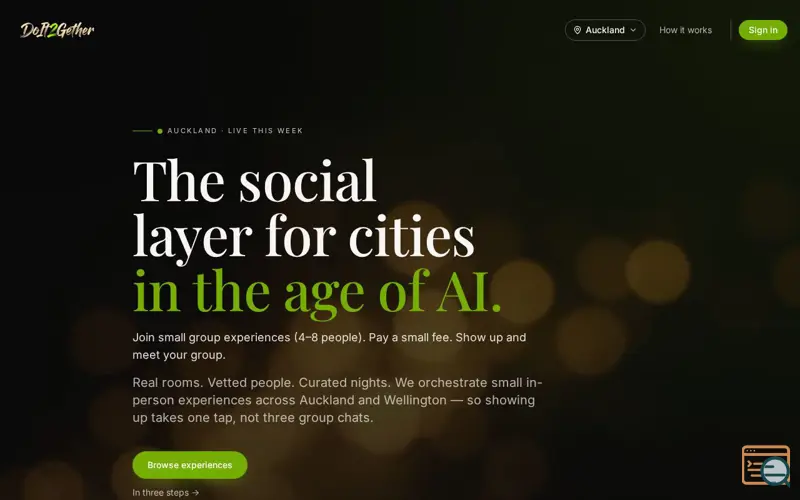 Screenshot of DoIt2Gether