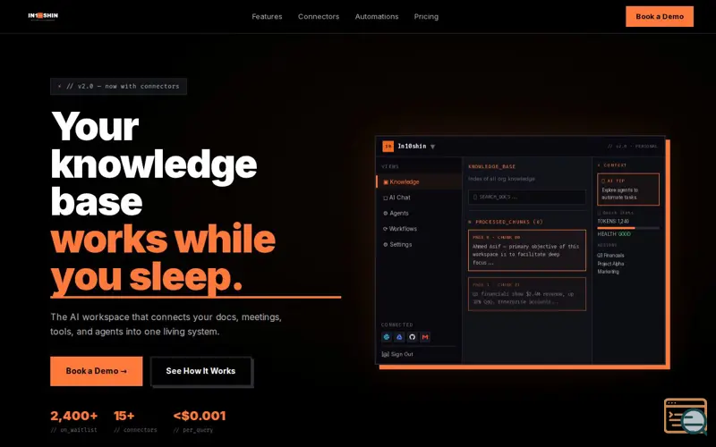 Screenshot of Lumina