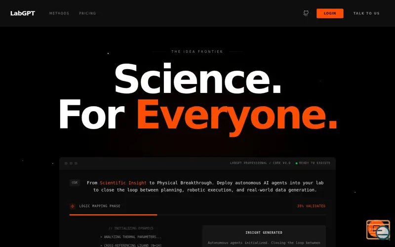 Screenshot of LabGPT