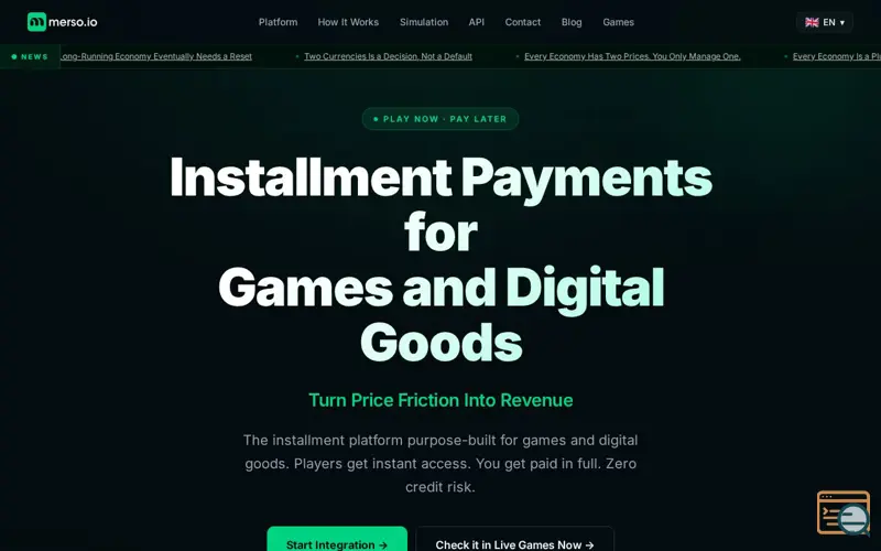 Screenshot of Merso