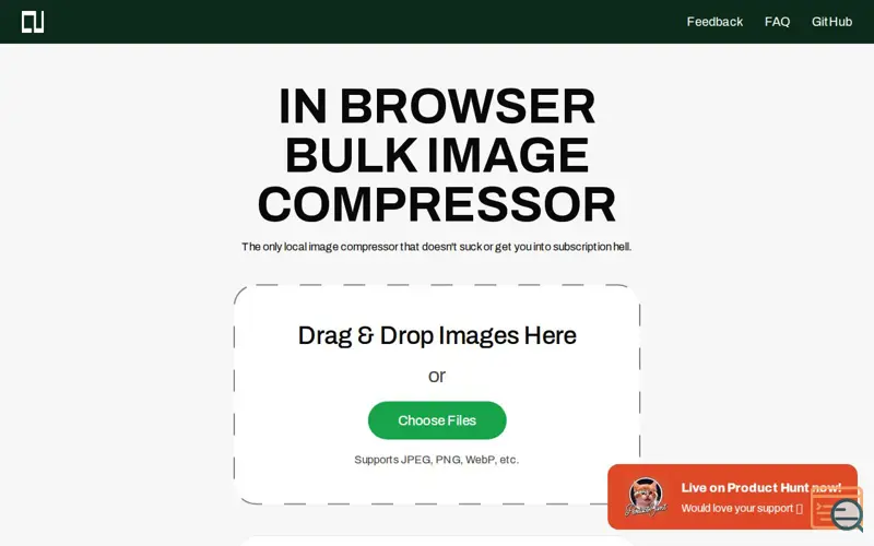Screenshot of Compressor