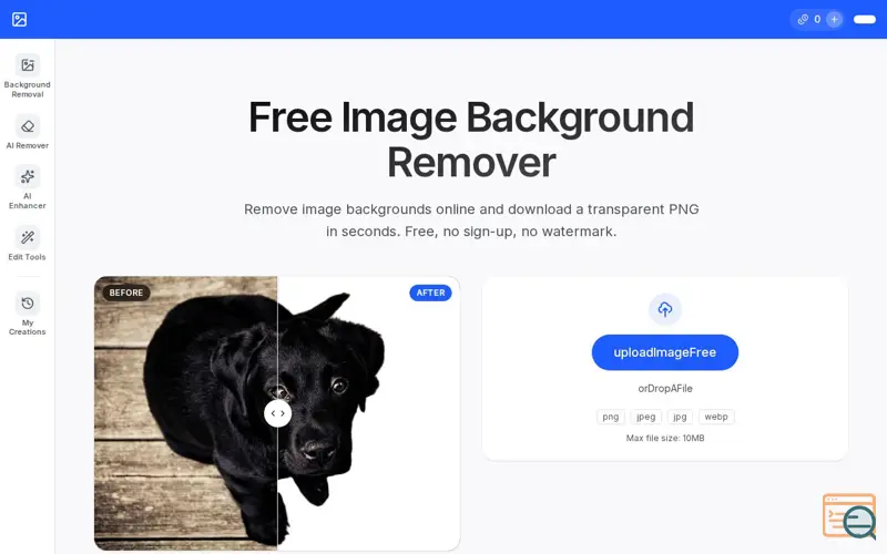 Screenshot of Bgremoval
