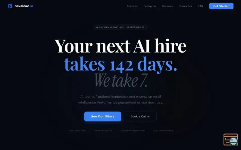 Screenshot of Nexalead
