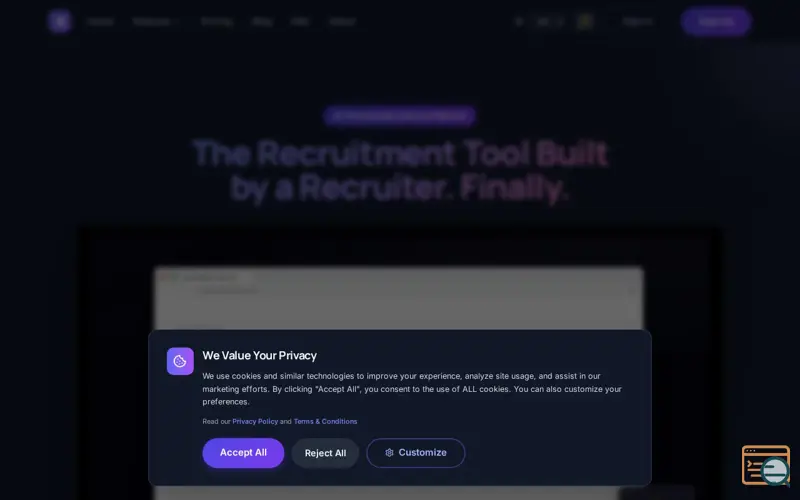 Screenshot of MindHunt AI