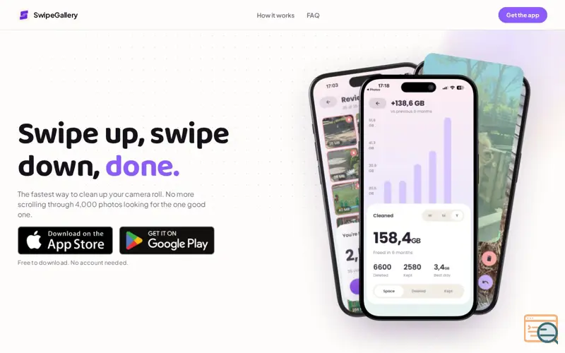 Screenshot of SwipeGallery - TikTok for Photos