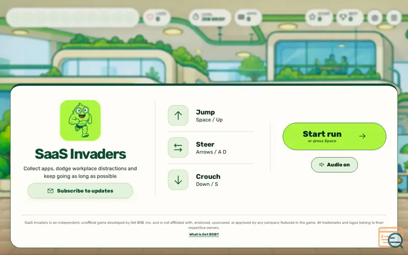 Screenshot of SaaS Invaders