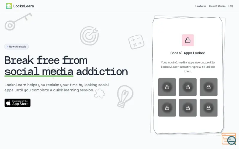 Screenshot of LocknLearn - Focus & Study