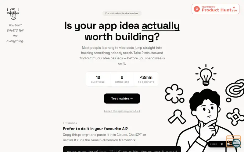 Screenshot of Build Check