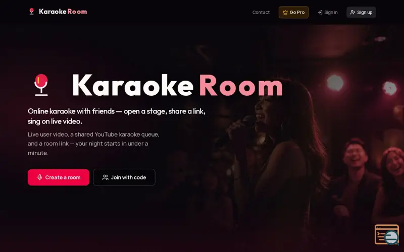 Screenshot of KaraokeRoom
