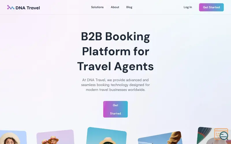 Screenshot of DNATravel
