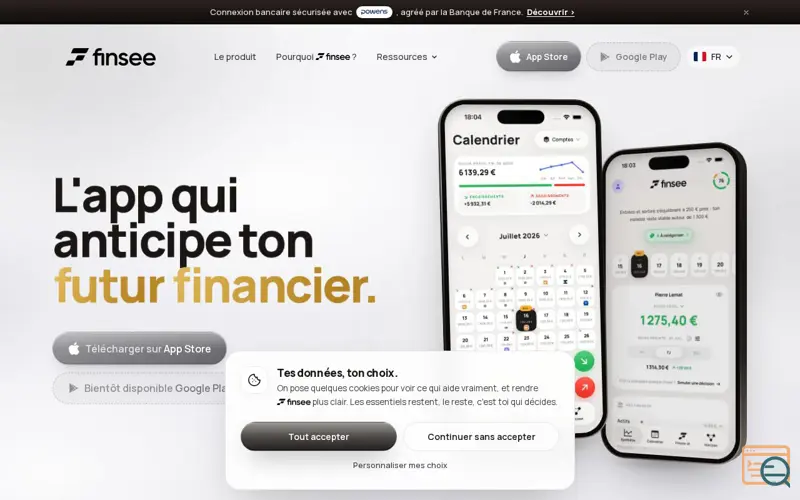 Screenshot of Finsee : Budget & Forecast